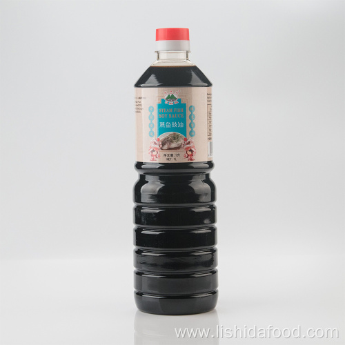 1000ml Glass Bottle Steamed Fish Soy Sauce